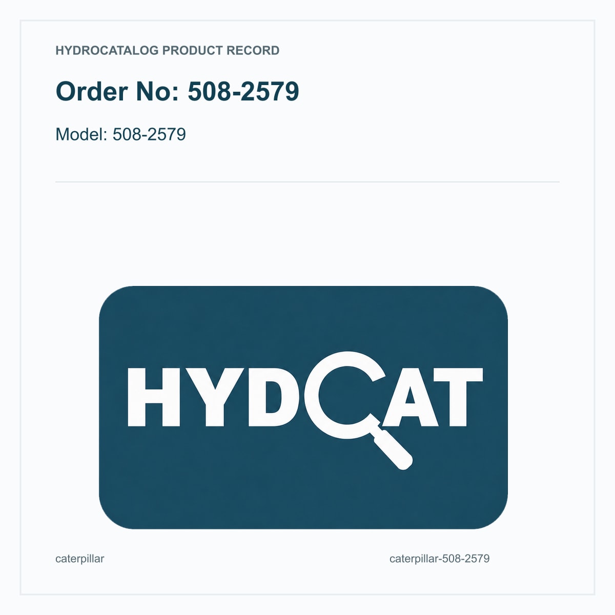 Caterpillar 508-2579