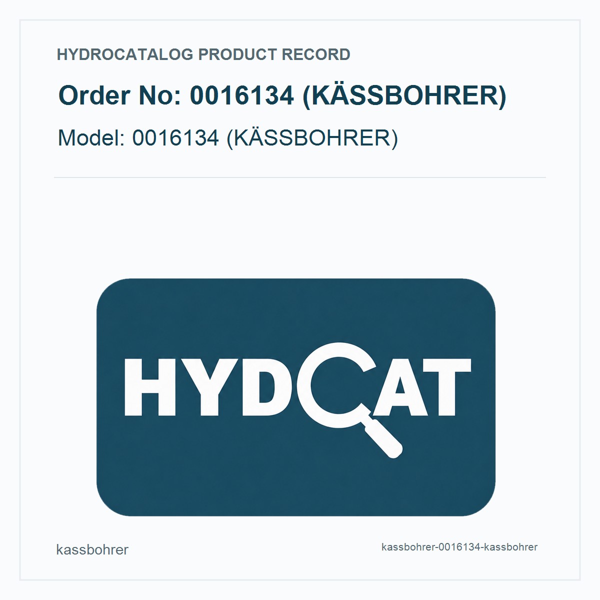Kässbohrer Hydraulic Motor 0016134 (KÄSSBOHRER)
