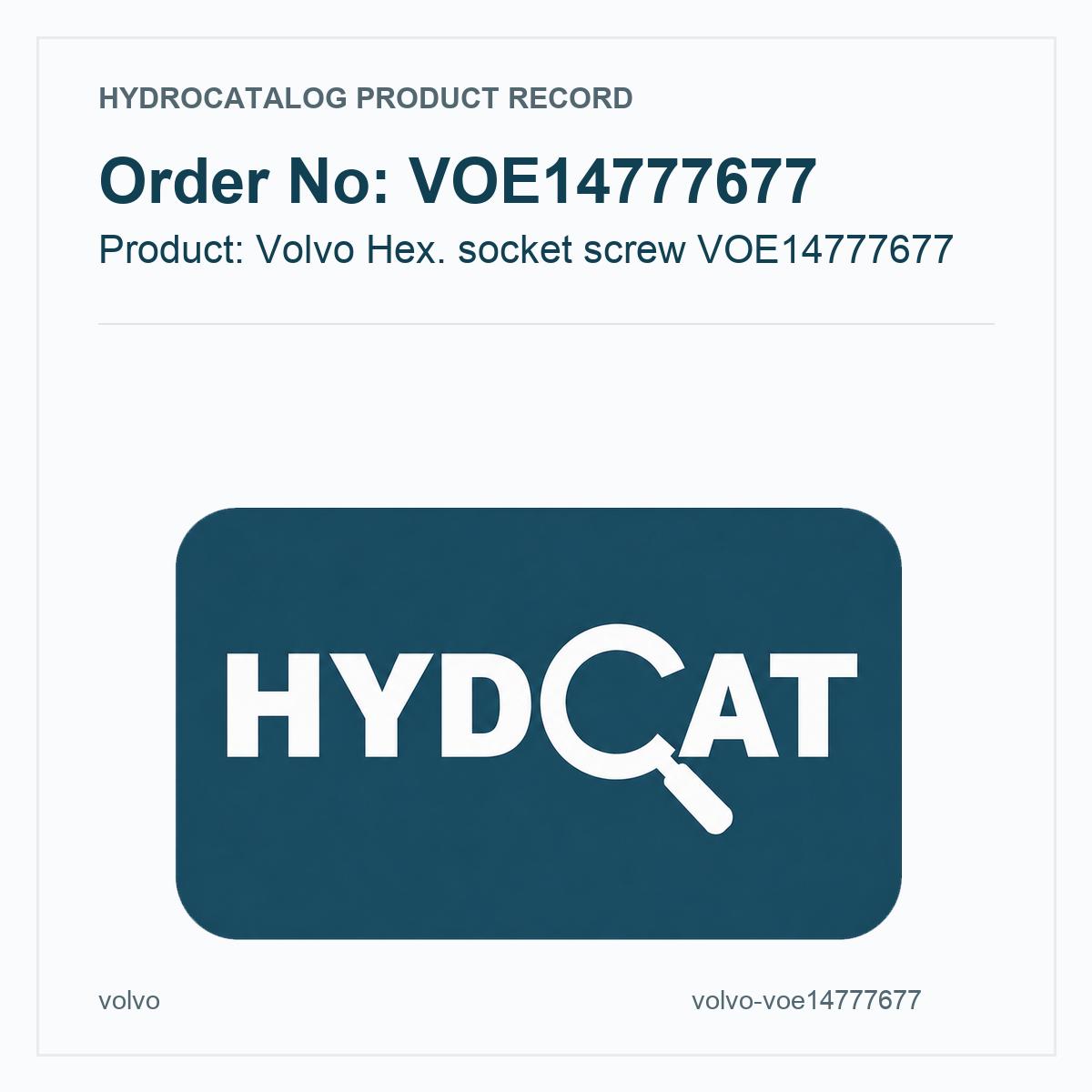 Volvo VOE14777677