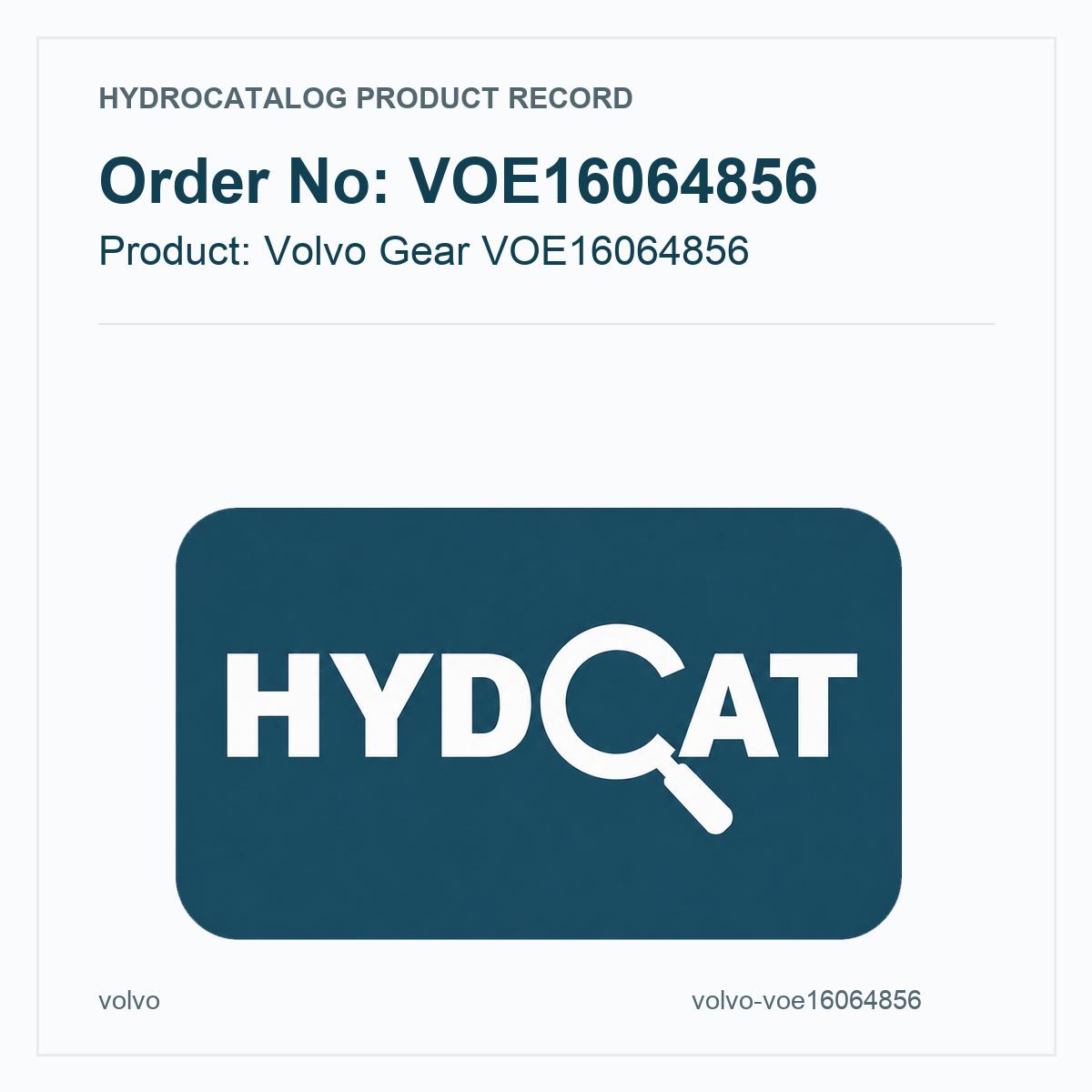 Volvo VOE16064856