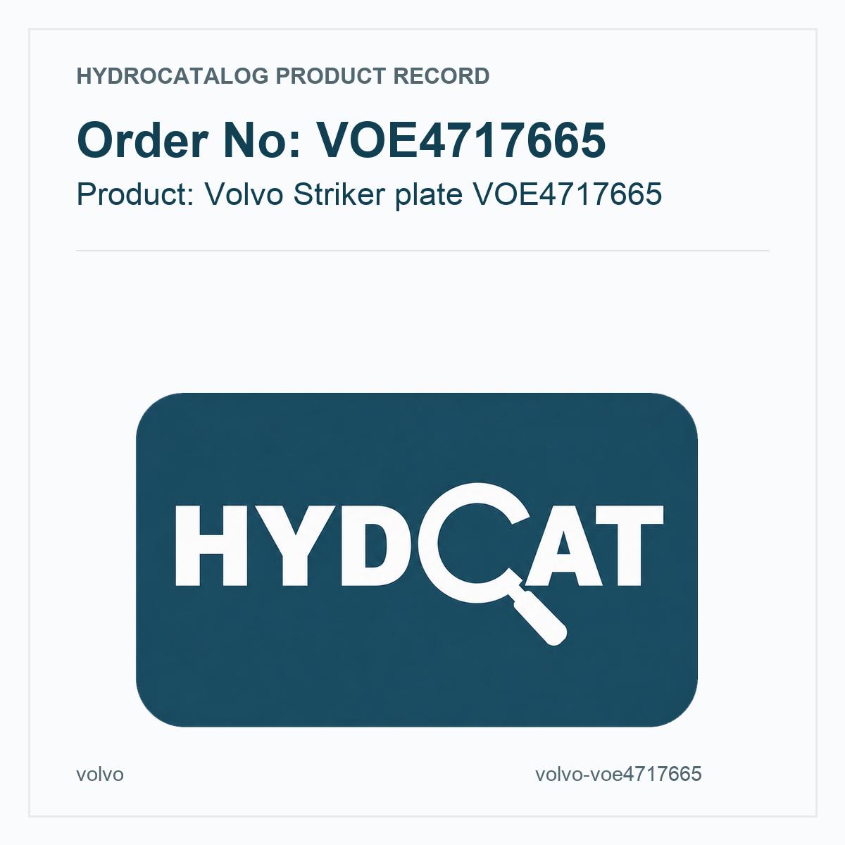 Volvo VOE4717665