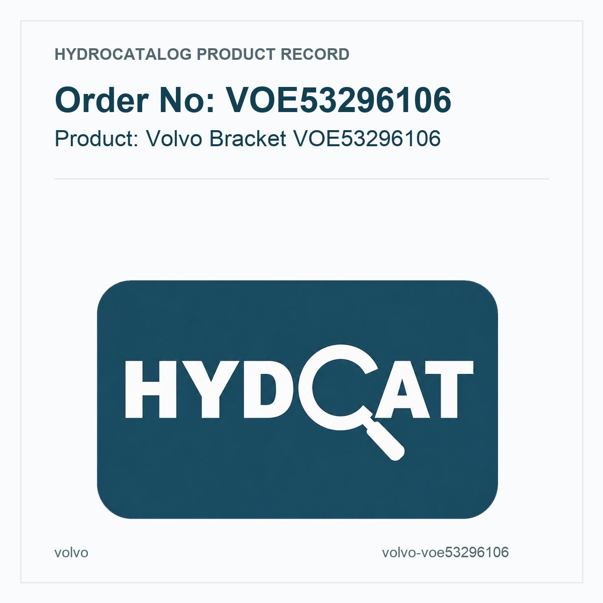 Volvo VOE53296106