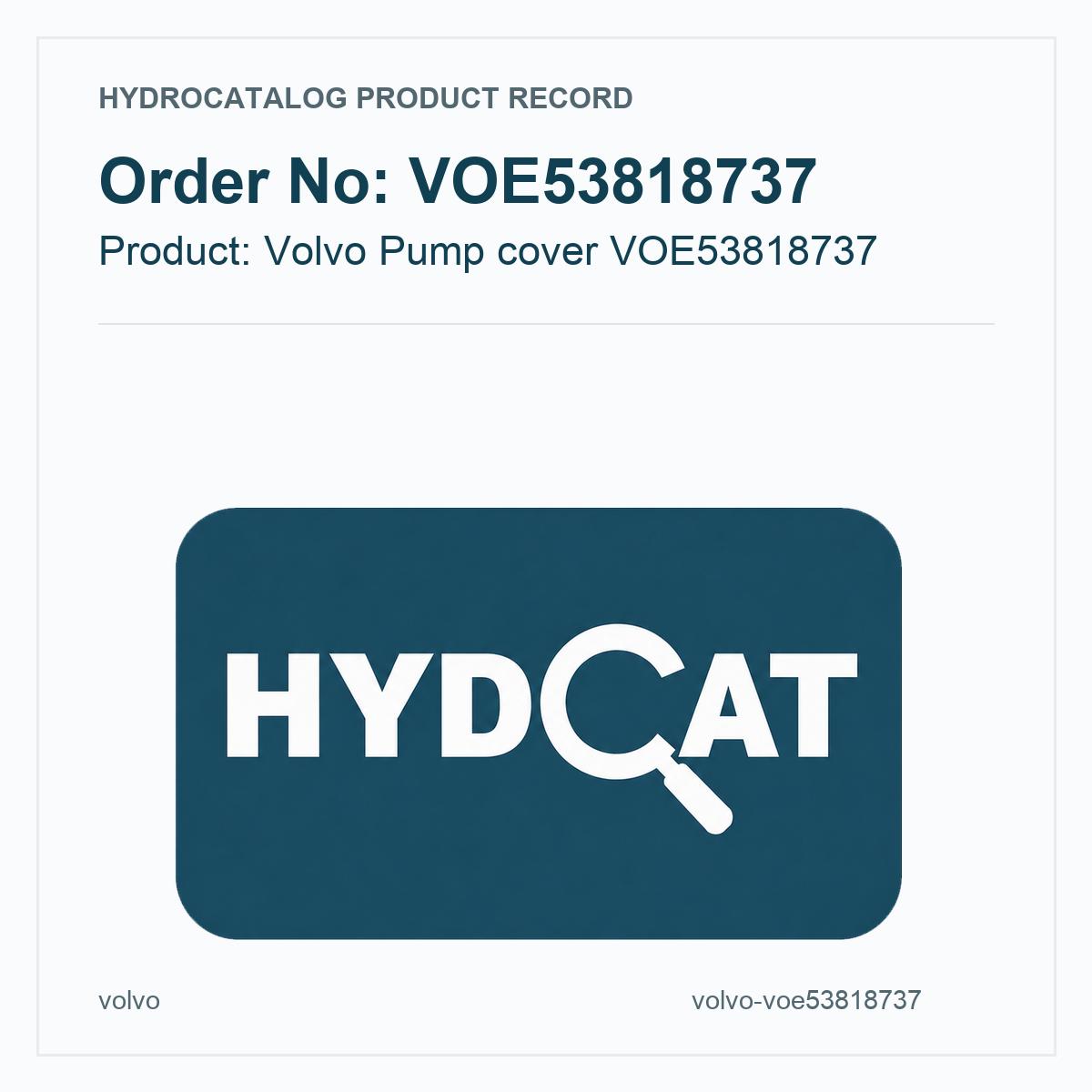 Volvo VOE53818737