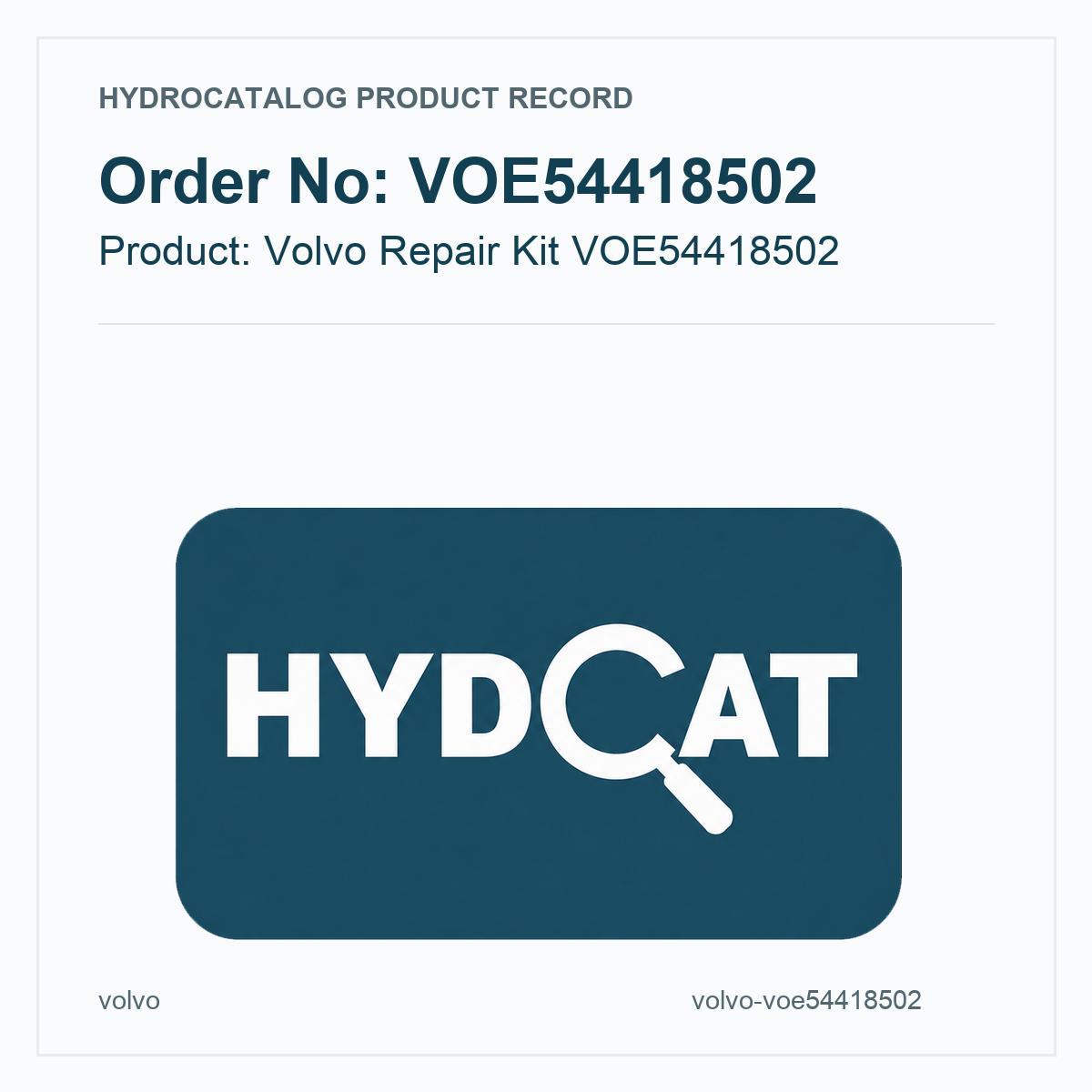 Volvo VOE54418502